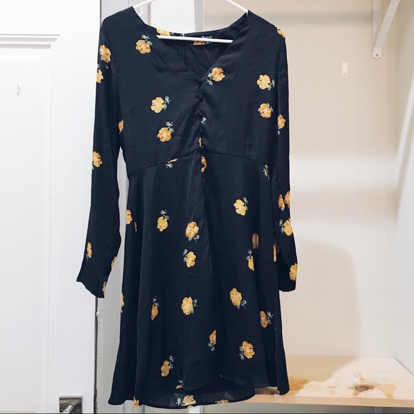 Madewell Lilyblossom Button-Front Dress Floating - Picture 2 of 8